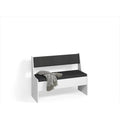 Panca Livinity Panca ad angolo Tiberio, Bianco, 41.5 x 106.6 cm