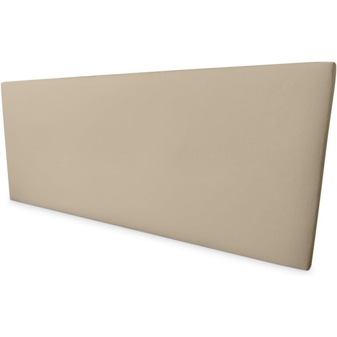 testiere beige per letto imbottito