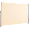 tende da veranda beige alluminio per eventi resistente 1