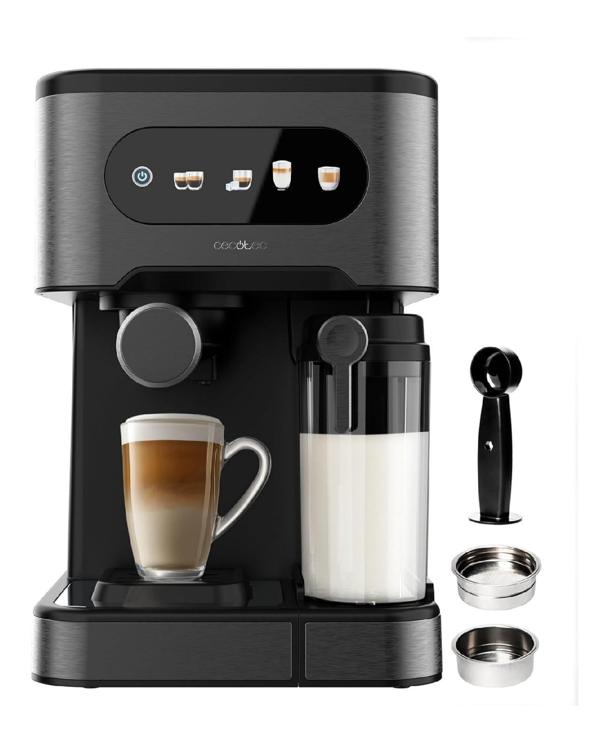 Plastica robusta caffettiera espresso cappuccino