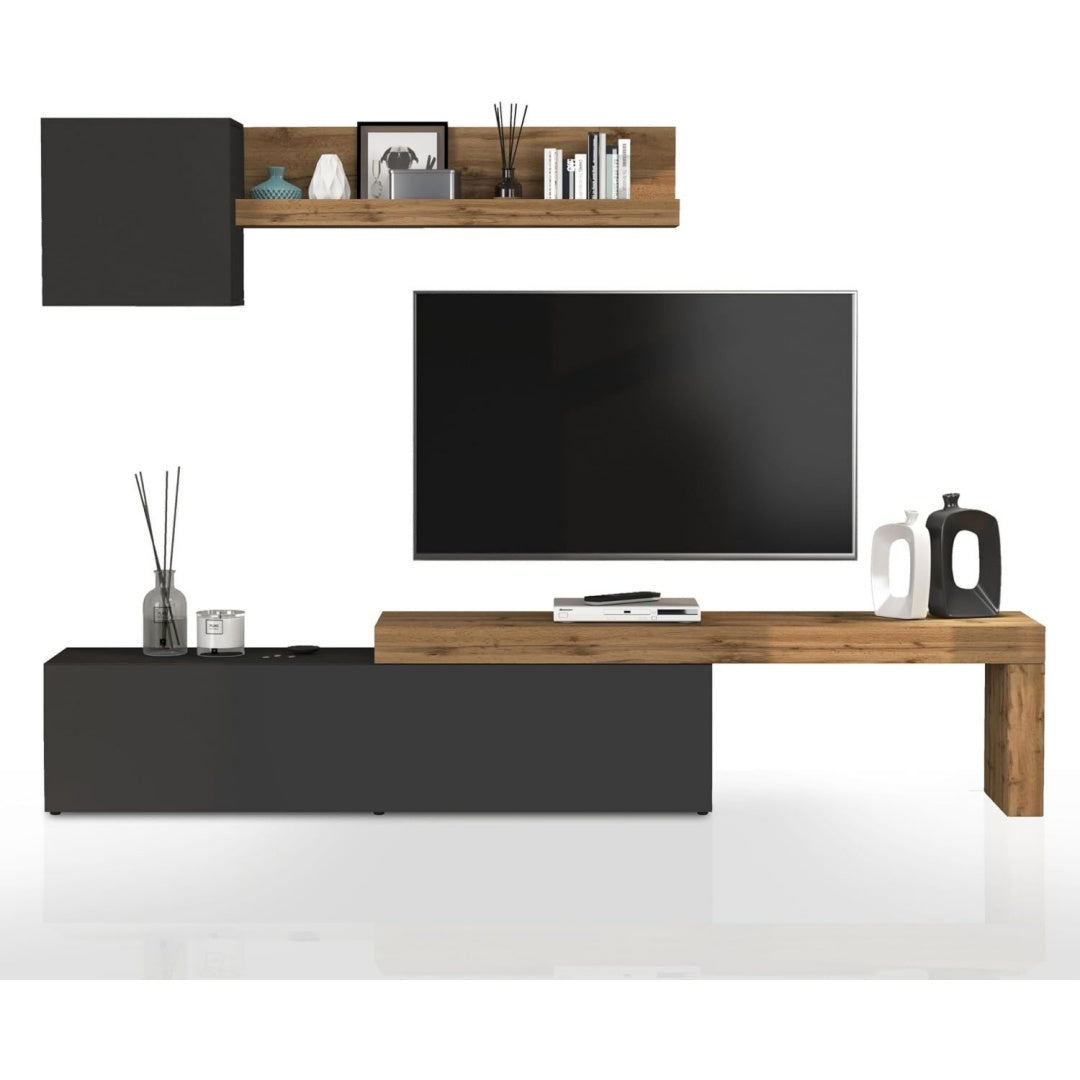Mobile TV modulare antracite