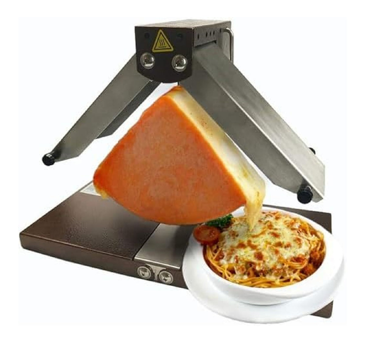 Scioglitore Formaggio per raclette griglia rame