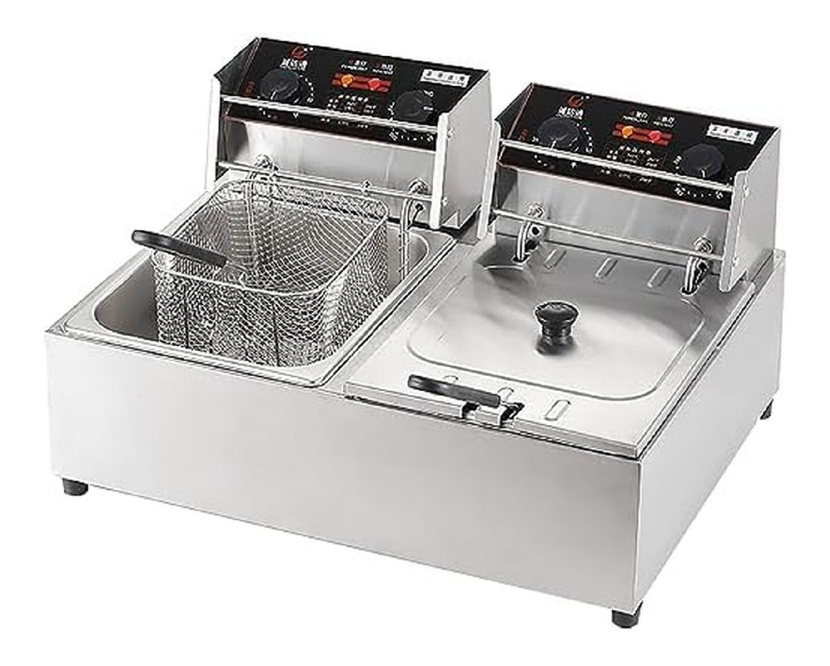 Friggitrice elettrica Friggitrice elettrica Professionale Grande cestelli