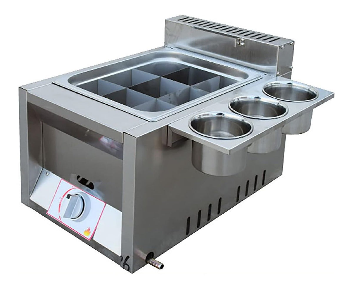 Sistema per frittura Friggitrice Commerciale fornello Esterno Acciaio