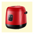 Cuociriso con comandi touch funzionamento automatico rosso