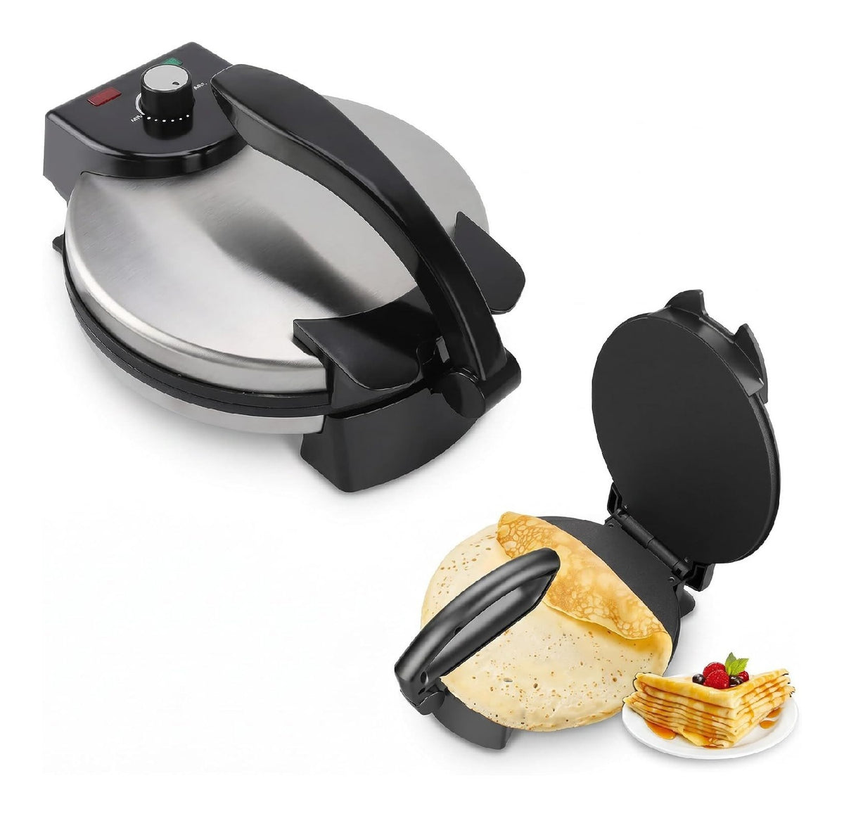 Elettrodomestico compatto Macchina Elettrica Tortillas Pressare Pane