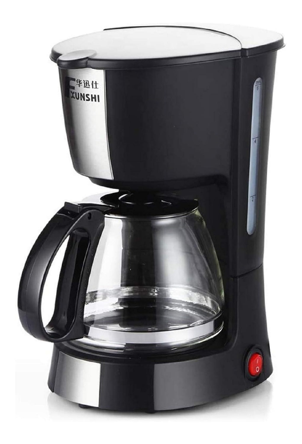 Macchina espresso 0.6 L con comandi touch rosso