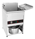 Friggitrice elettrica funzionamento automatico portatile verde