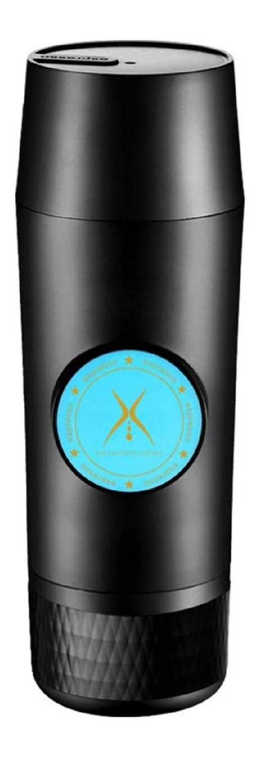 Macchina per caffe Espresso Elettrica funzionamento automatico portatile blu