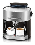 Macchina espresso funzione vapore funzionamento automatico nero 1.5 L