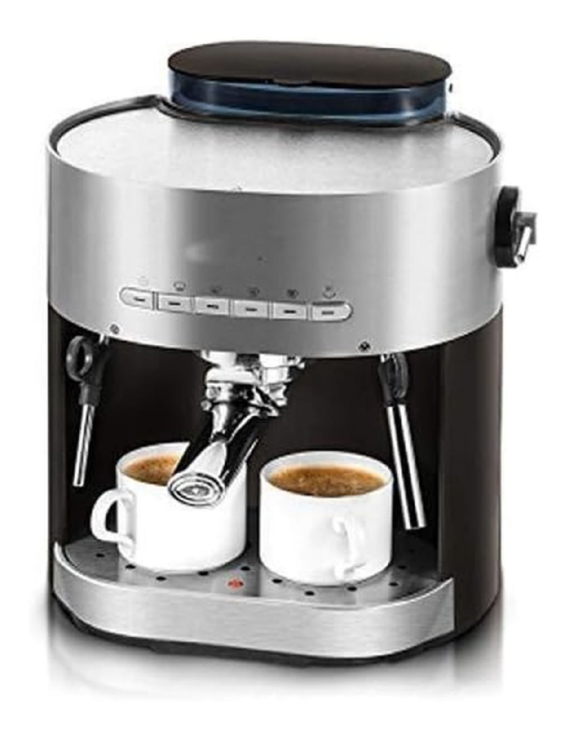 Macchina espresso funzione vapore funzionamento automatico nero 1.5 L