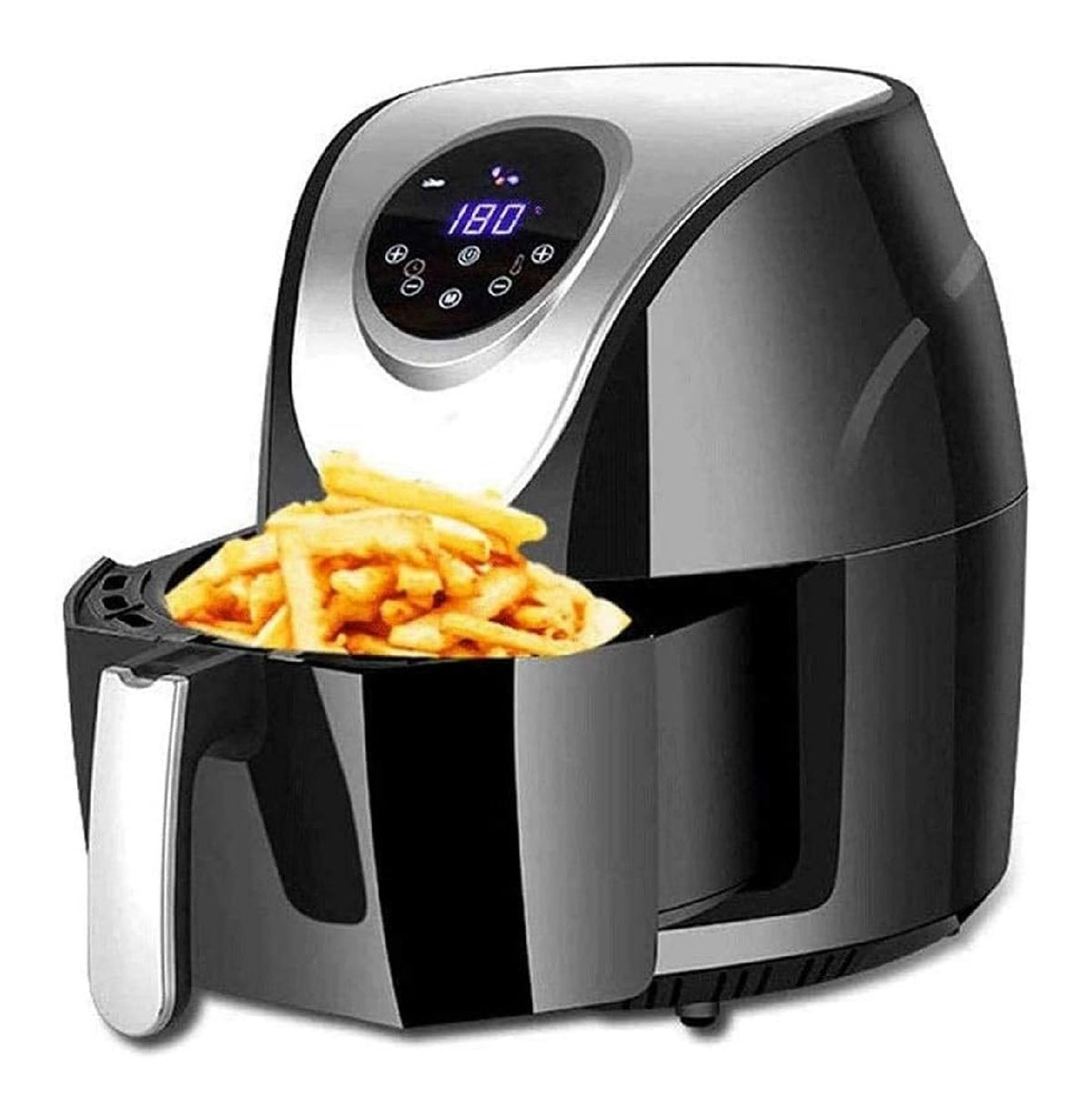 Friggitrice ad aria funzionamento automatico oro rivestimento antiaderente