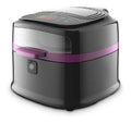 Friggitrice ad aria con timer temperatura regolabile rosso con timer
