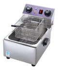 Friggitrice elettrica Friggitrice commerciale, friggitrice elettrica acciaio