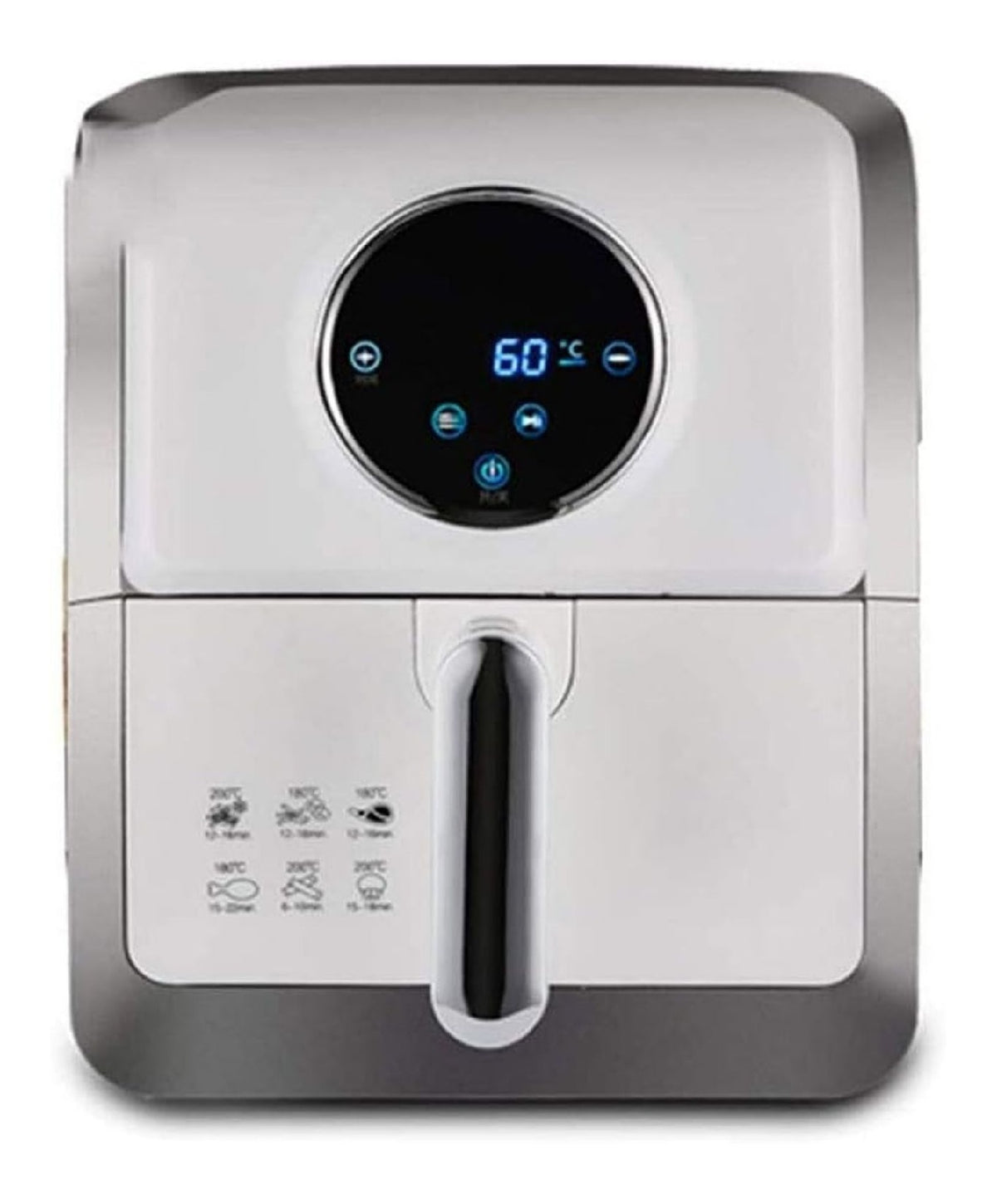Friggitrice ad aria nero Friggitrice Air, Digital, Fryer