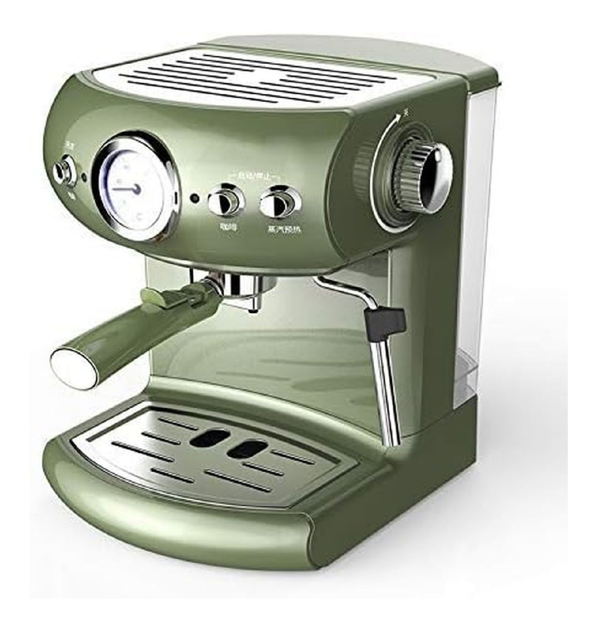 Macchina da caffe funzione vapore con comandi touch oro