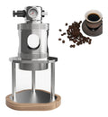 Macchina espresso Macchina caffe espresso manuale, macchina caffe pneumatica portatile, nero