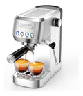 Macchina per caffe espresso, macchina funzionamento automatico funzione vapore verde