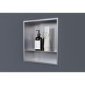 Mensole bagno BERNSTEIN Nicchia da parete in acciaio inox con ripiano portaoggetti NT3030