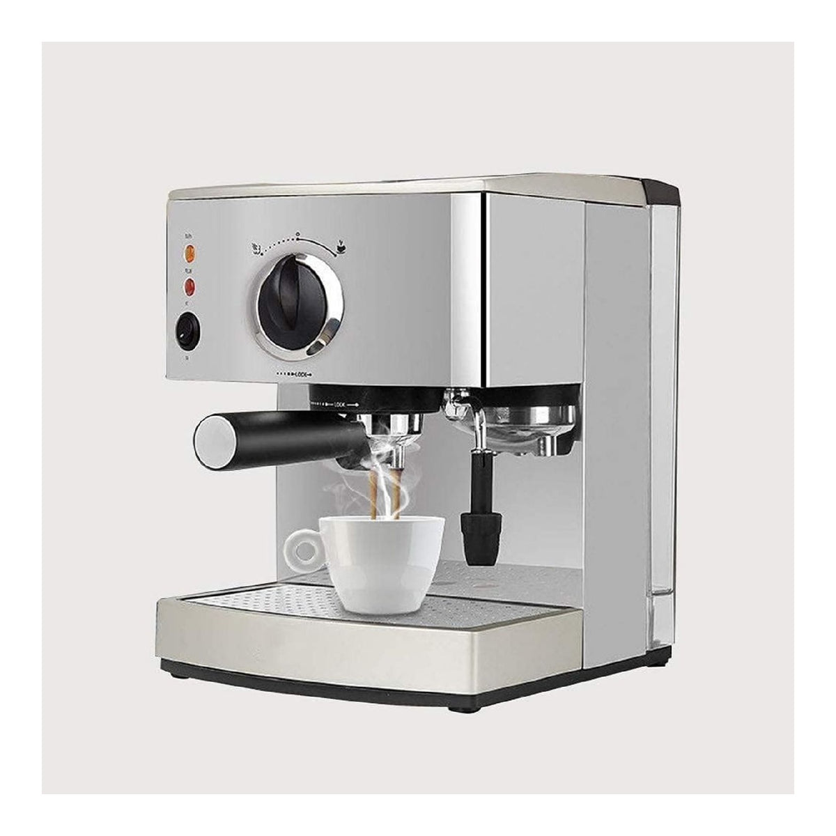 Macchina per caffe espresso bar, 1.5 L funzione vapore oro
