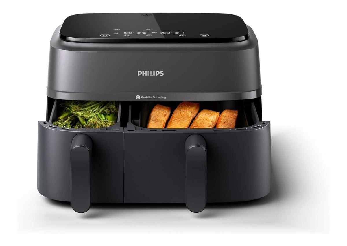 Friggitrice ad aria 9 L con comandi touch nero