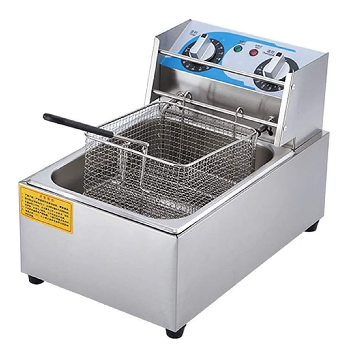 Friggitrice da cucina in acciaio inox