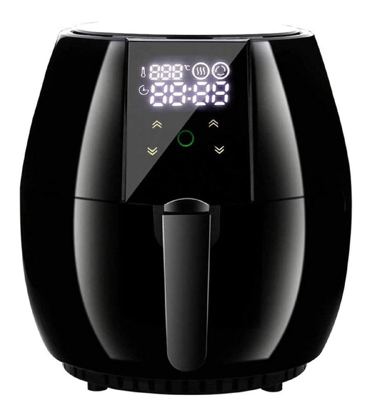 Friggitrice ad aria rosso con comandi touch temperatura regolabile