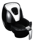 Friggitrice ad aria digitale con timer nero 2.5 L