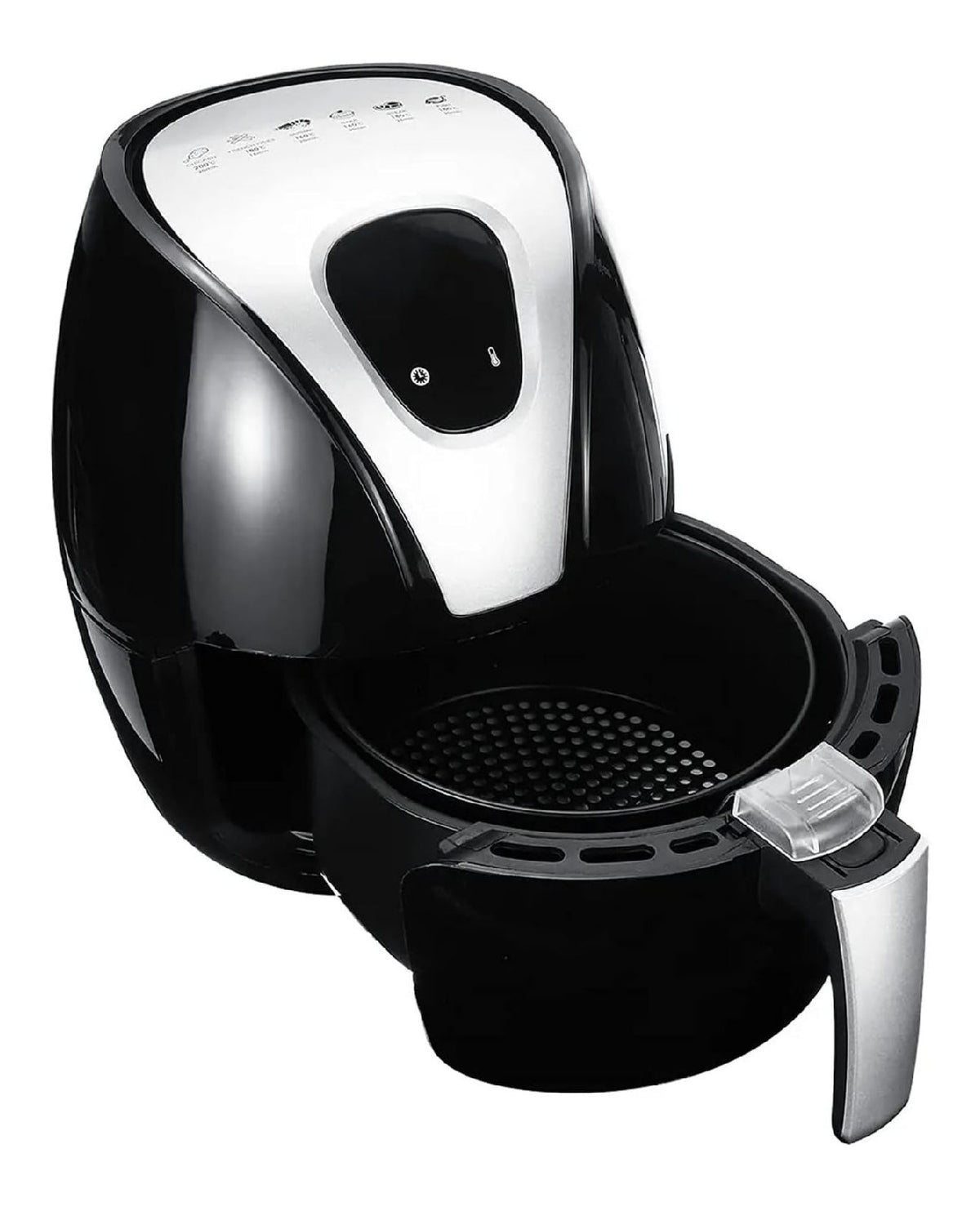 Friggitrice ad aria digitale con timer nero 2.5 L
