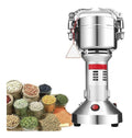 Macinacaffe elettrico in acciaio inox con macinacaffe oro