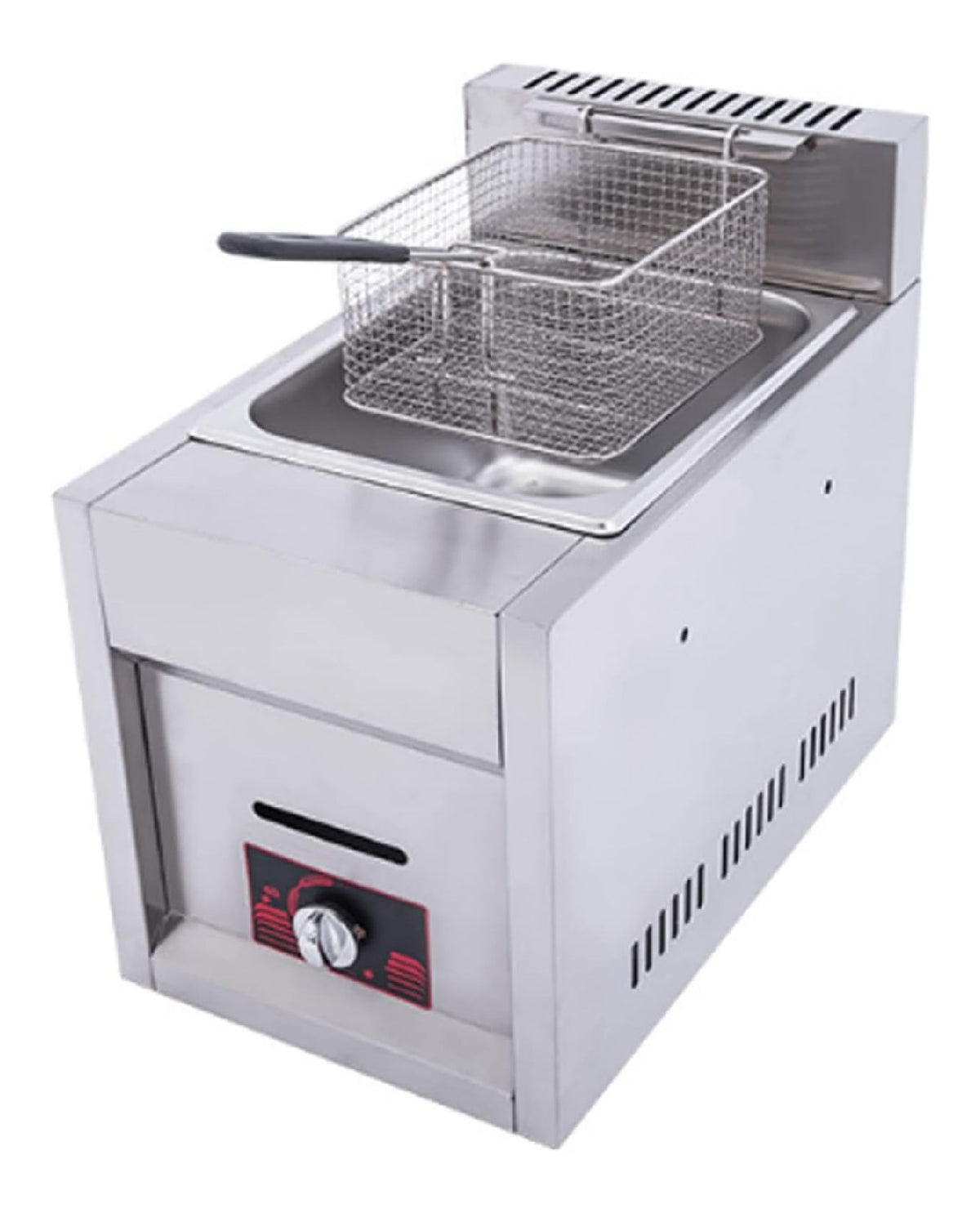 Friggitrice elettrica Friggitrice commerciale GPL, friggitrice litri