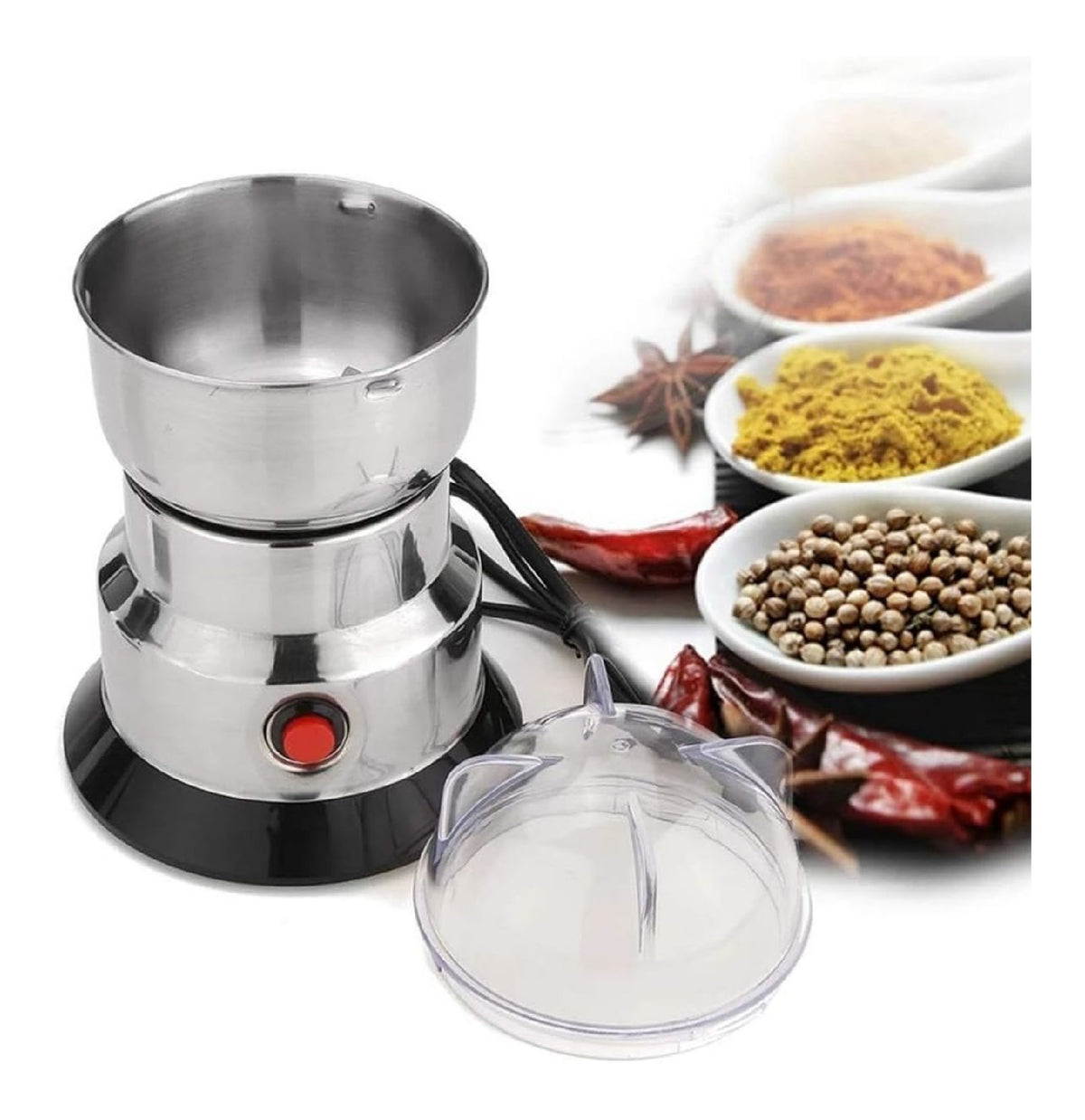 Elettrodomestico compatto Mulini cereali, macinacaffe elettrico macinacaffe