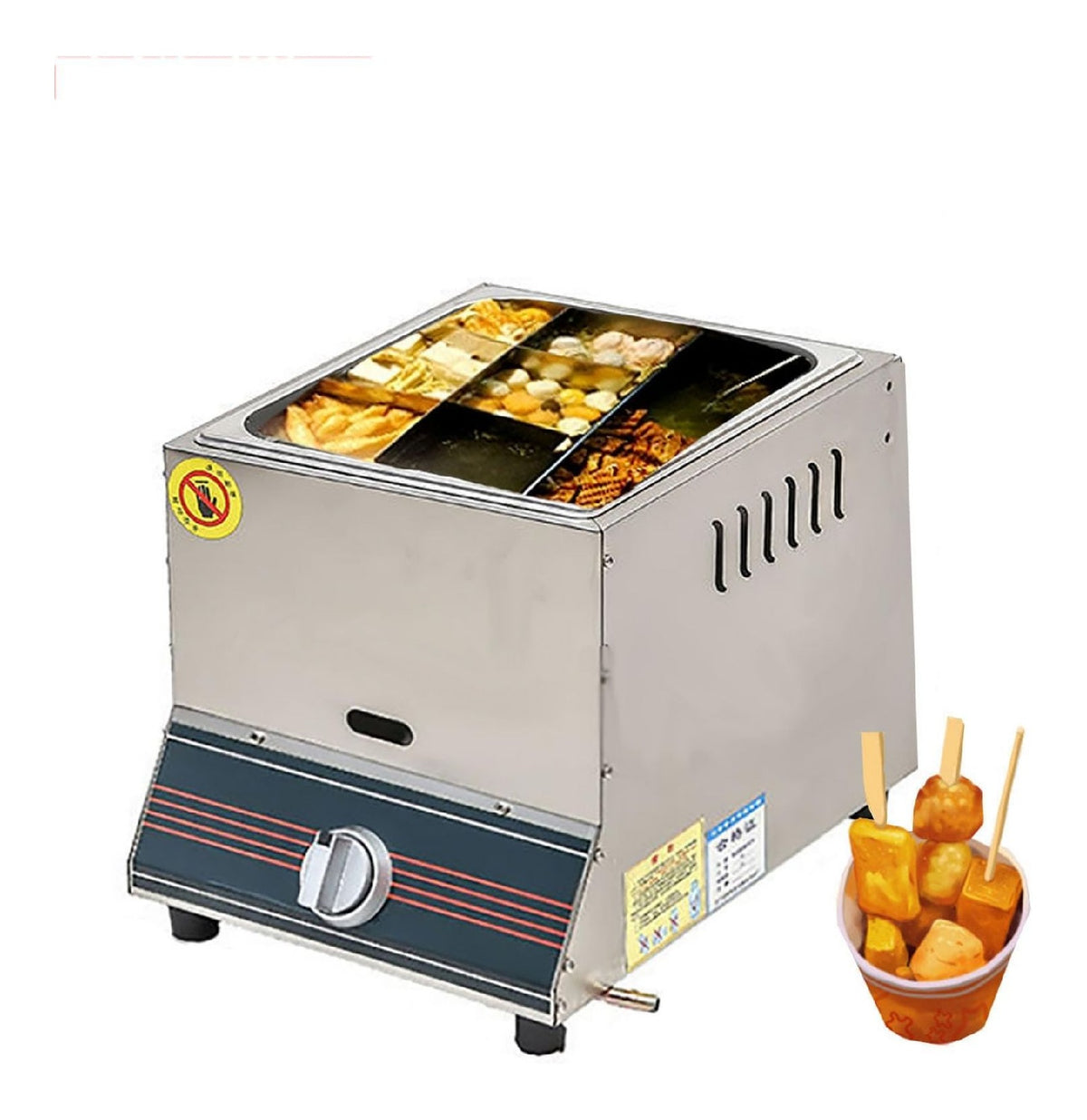 Sistema per frittura Friggitrice Commerciale, friggitrice banco cestello