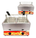 Friggitrice elettrica Generic Friggitrice Multifunzione, friggitrice Doppia