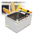 Friggitrice elettrica nero Friggitrice Elettrica Professionale, Macchina