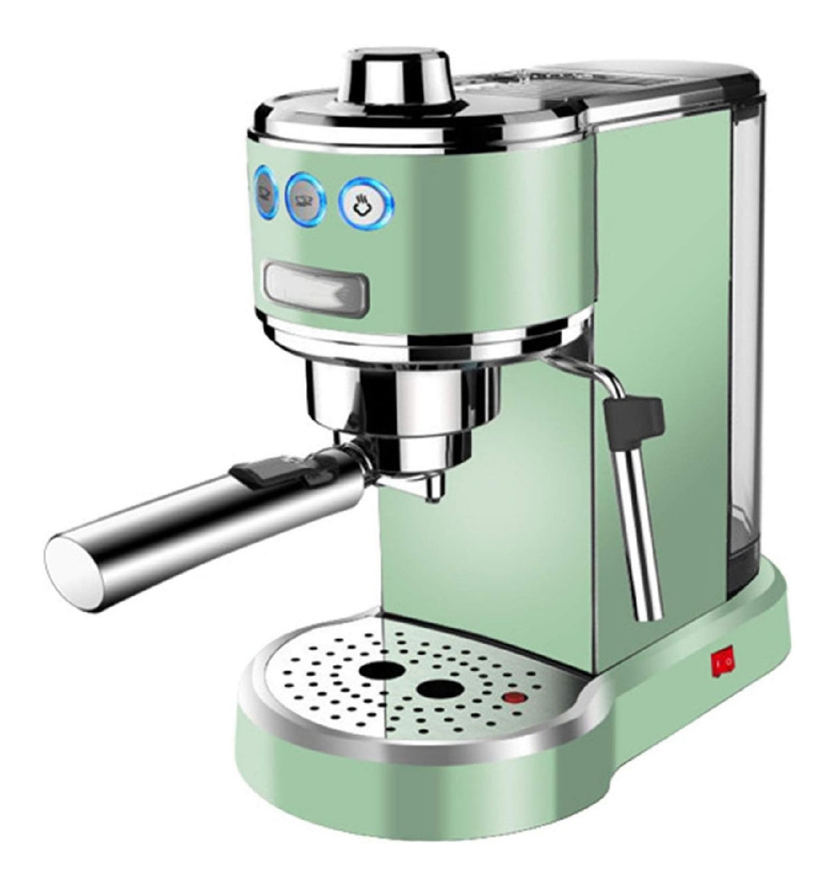 Macchina Per Caffe Espresso, Bar funzionamento automatico funzione vapore argento