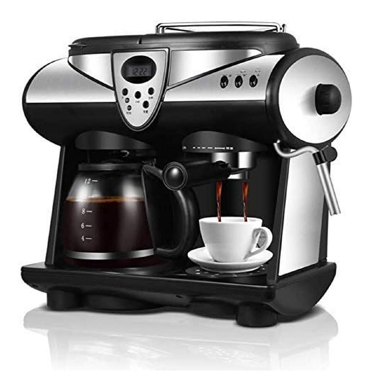 Funzionamento automatico macchina da caffe funzione vapore rame