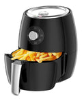 Friggitrice ad aria con comandi touch con timer nero comandi touch componenti lavabili