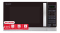 Con comandi touch forno a microonde con timer nero