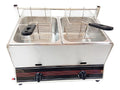 Sistema per frittura Friggitrice commerciale cestello coperchio, friggitrice
