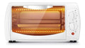 Tostapane con timer temperatura regolabile oro