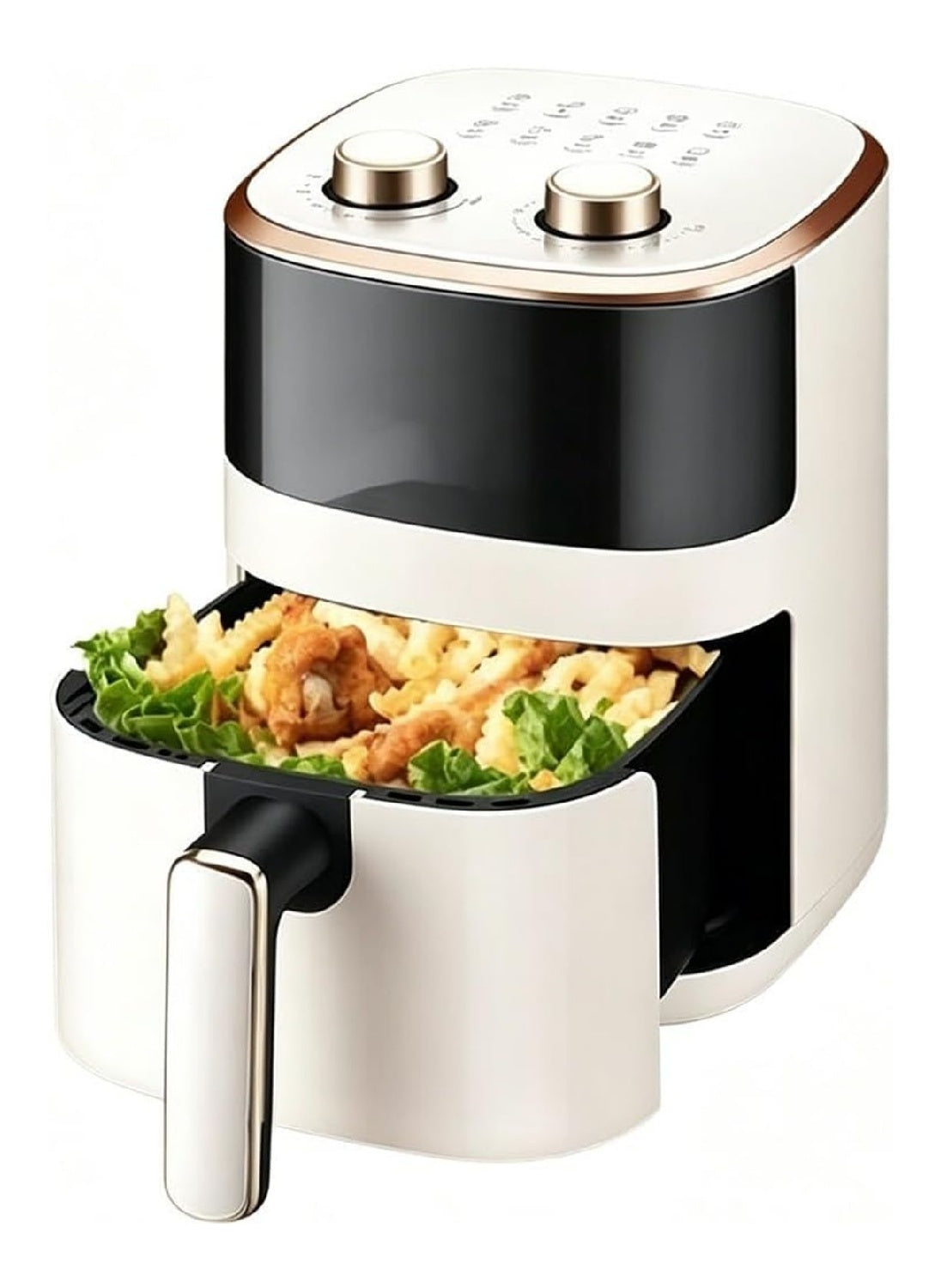 Friggitrice ad aria nero 4.5 L