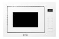 Digitale forno a microonde con comandi touch bianco