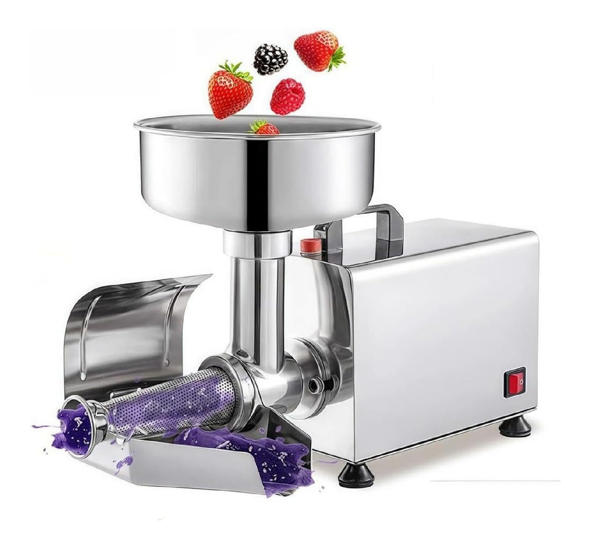 Macinini Passaverdure Elettrico pressa Salse, Acciaio
