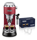 Macchina espresso funzionamento automatico funzione vapore rosso 1 L