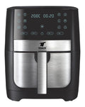 Friggitrice ad aria 8.0 L con timer nero