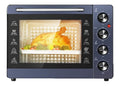 Forno elettrico compatto con timer nero