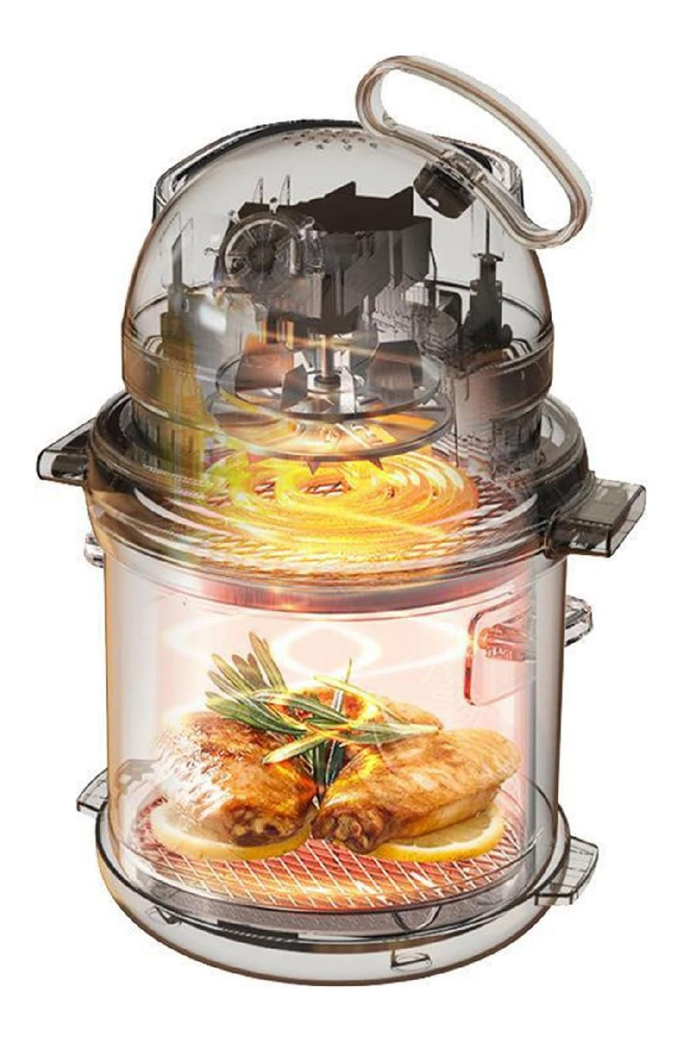 Friggitrice ad aria 3.5 L con timer oro