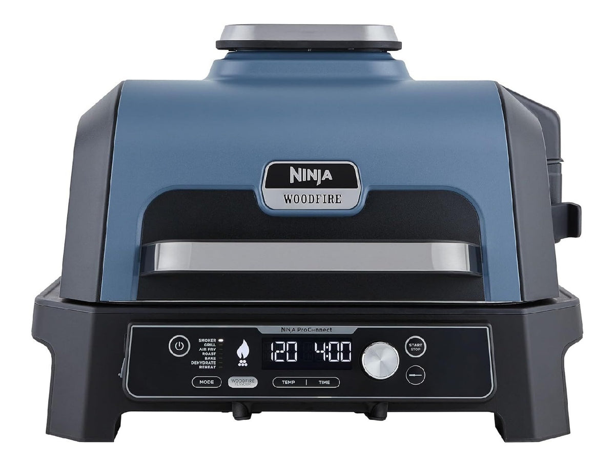 Digitale woodfire pro connect xl, barbecue nero