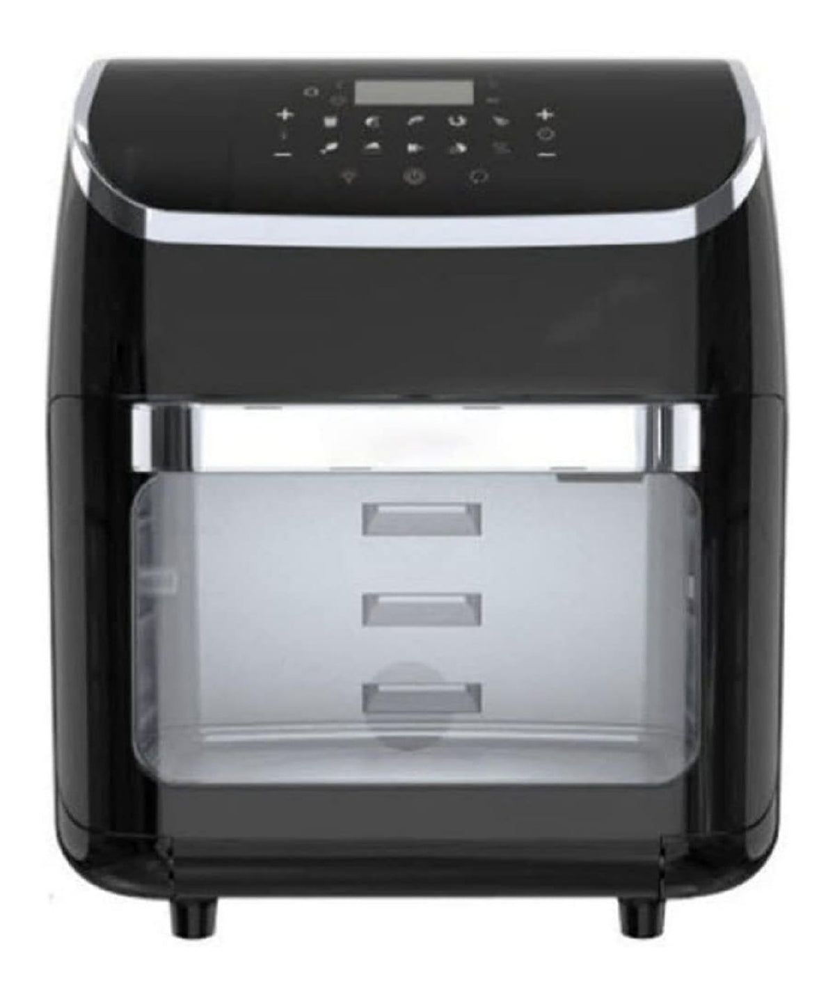 Friggitrice ad aria 12 L funzionamento automatico nero